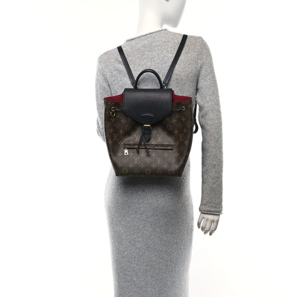 Louis Vuitton Monogram Montsouris PM Black 2 of 9