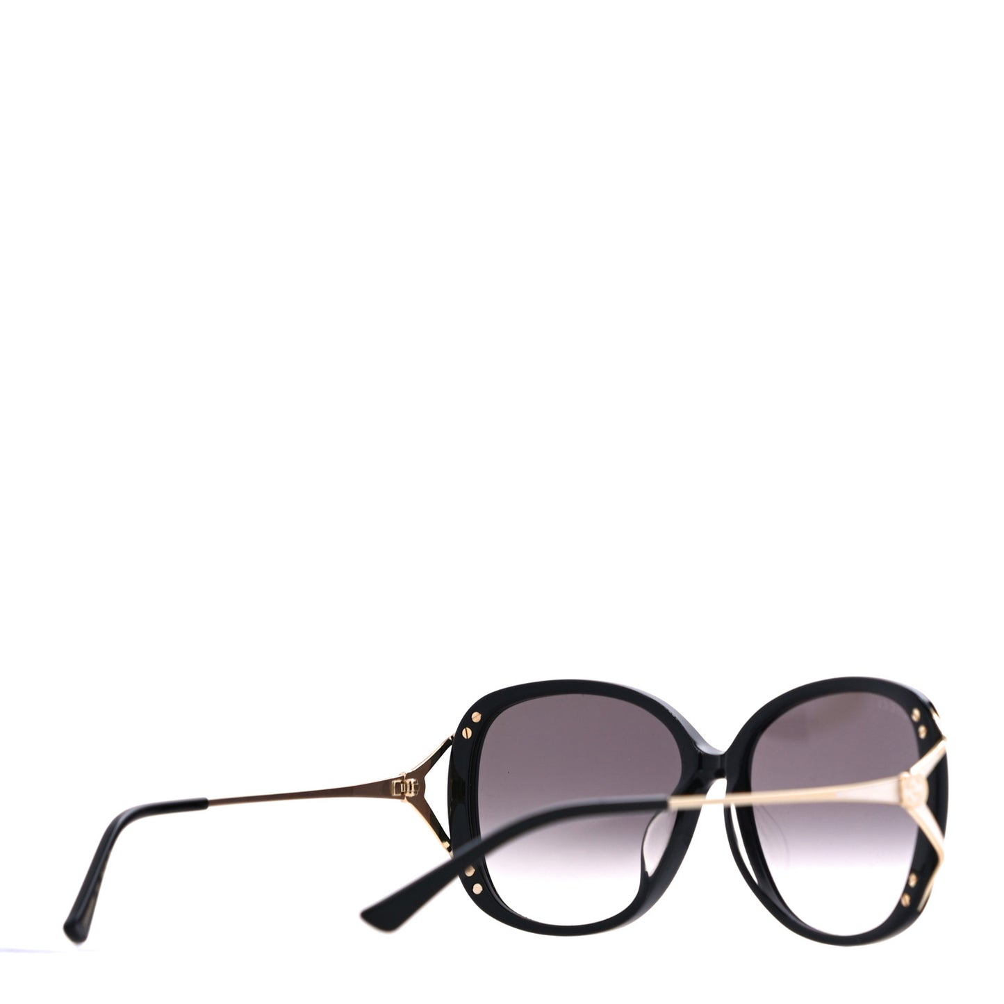 Acetate Metal Oversized Sunglasses GG0649SK Black