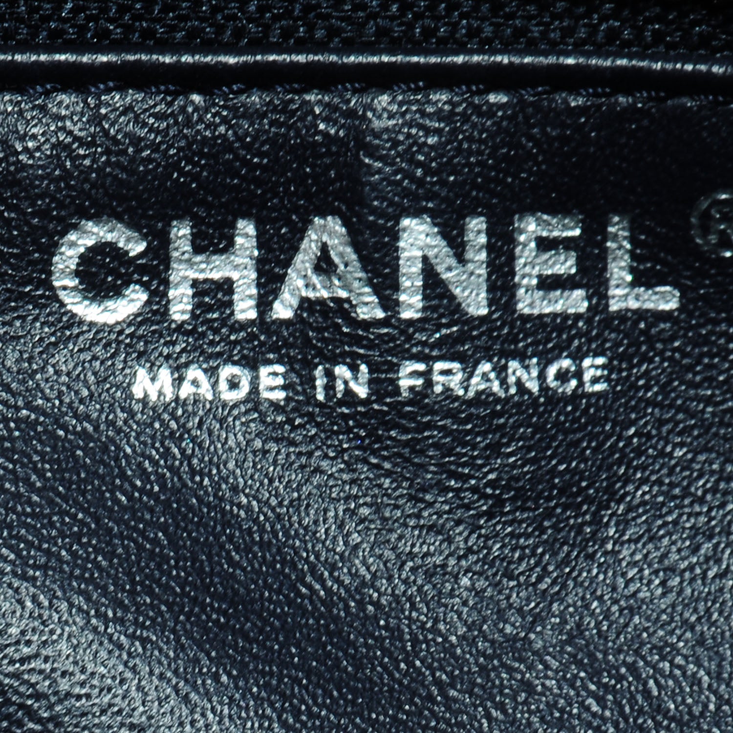 Chanel Aged Calfskin Reissue 2.55 Tote Navy Blue 7 of 7