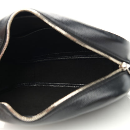 Balenciaga Calfskin Logo M Everyday Camera Bag Black 5 of 9