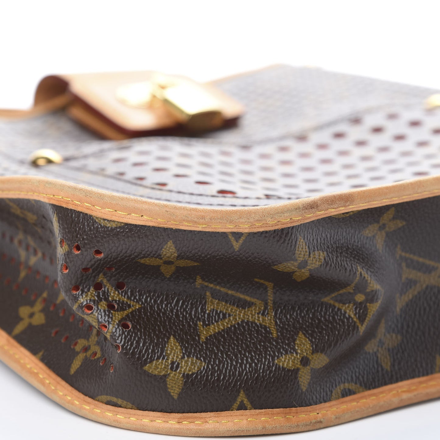 Monogram Perforated Musette Orange