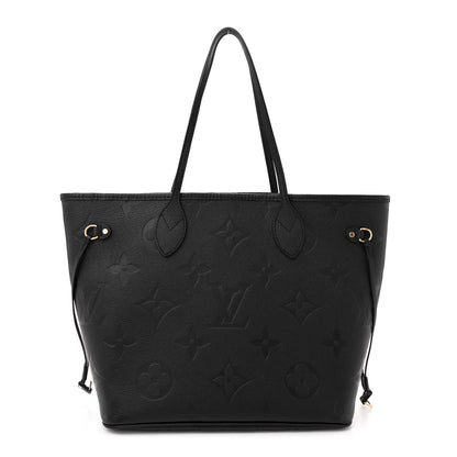 Louis Vuitton Empreinte Monogram Giant Neverfull MM Black 1 of 11