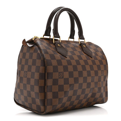 Louis Vuitton Damier Ebene Speedy 25 3 of 10