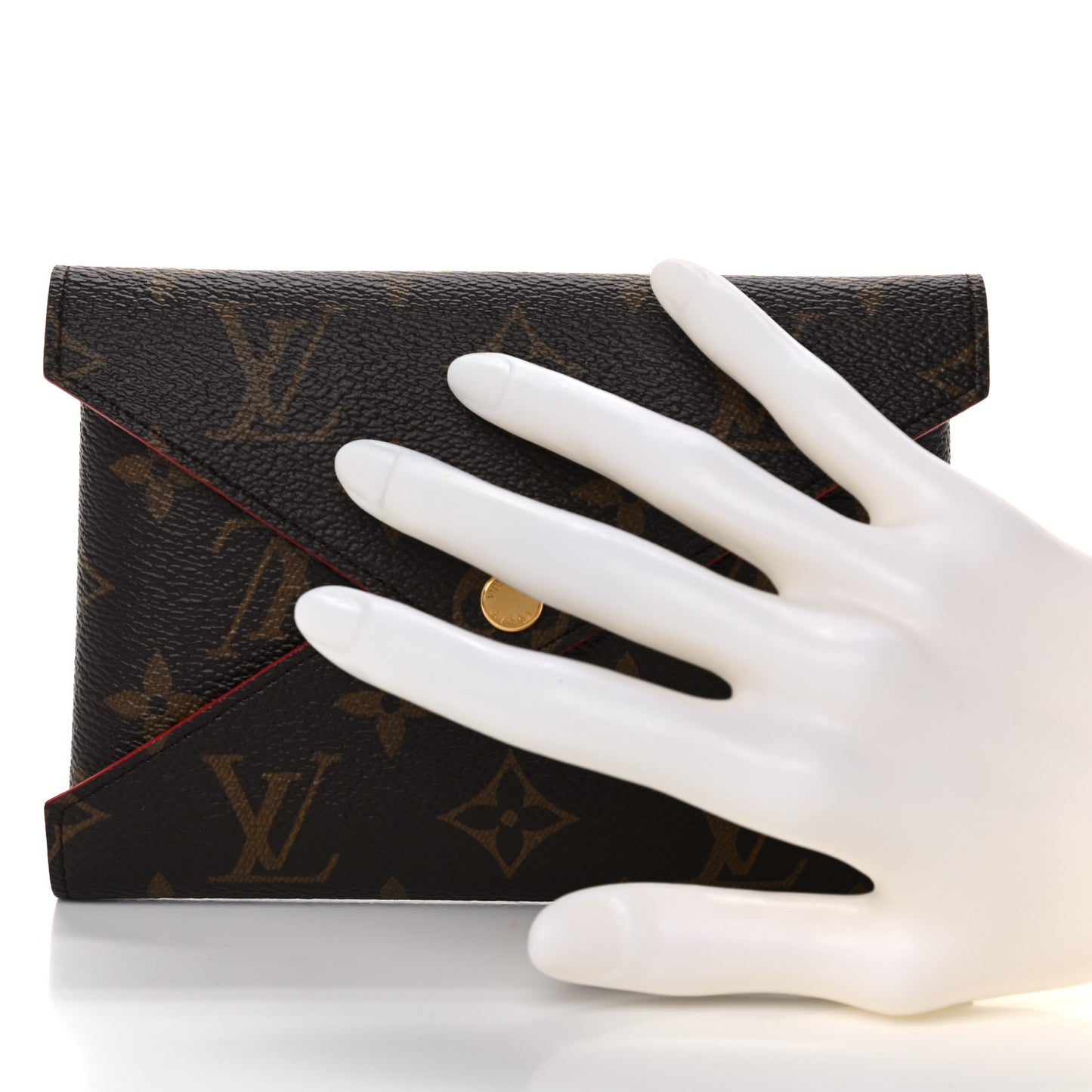 Monogram Medium Kirigami Pochette Insert Coquelicot