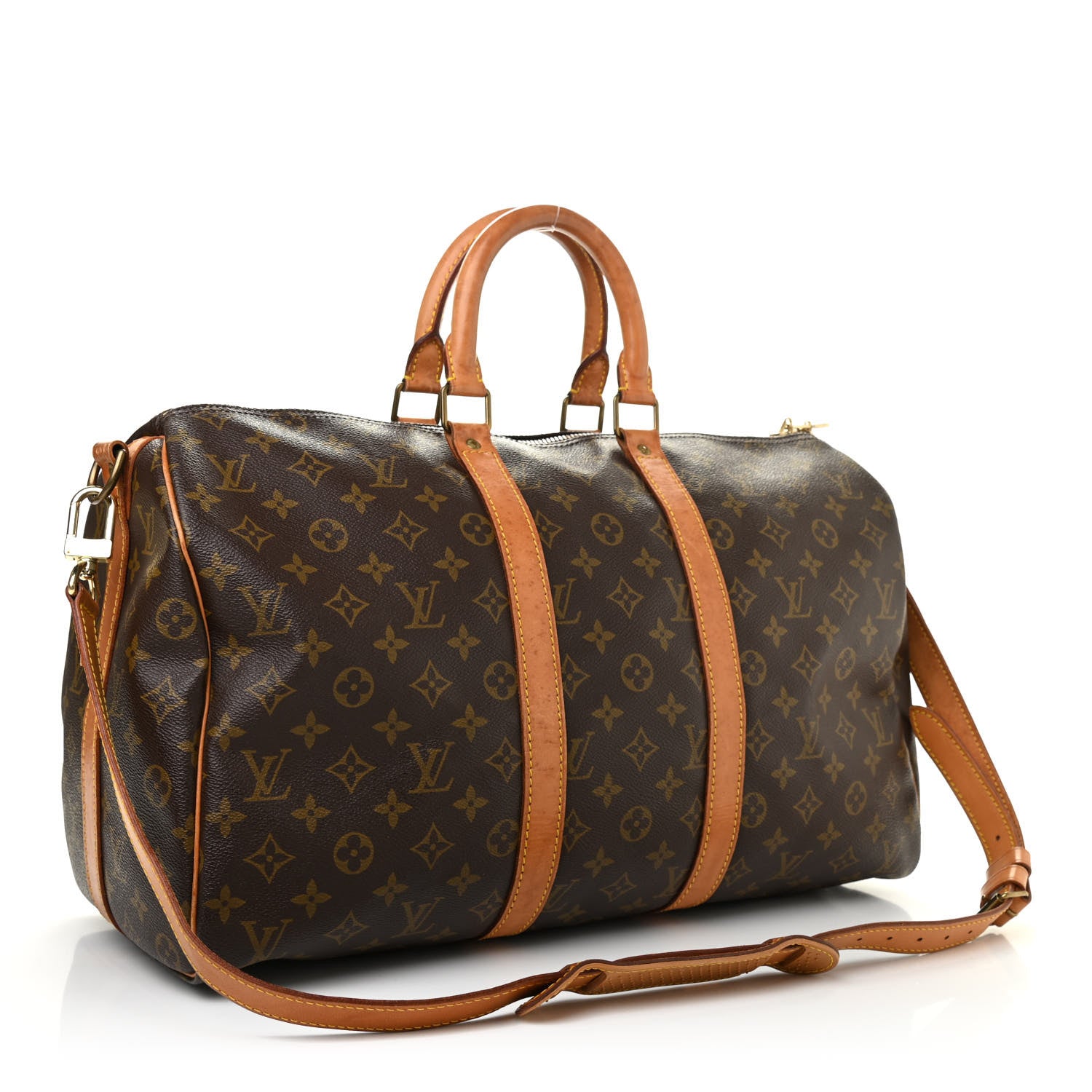 Louis Vuitton Monogram Keepall Bandouliere 45 3 of 26
