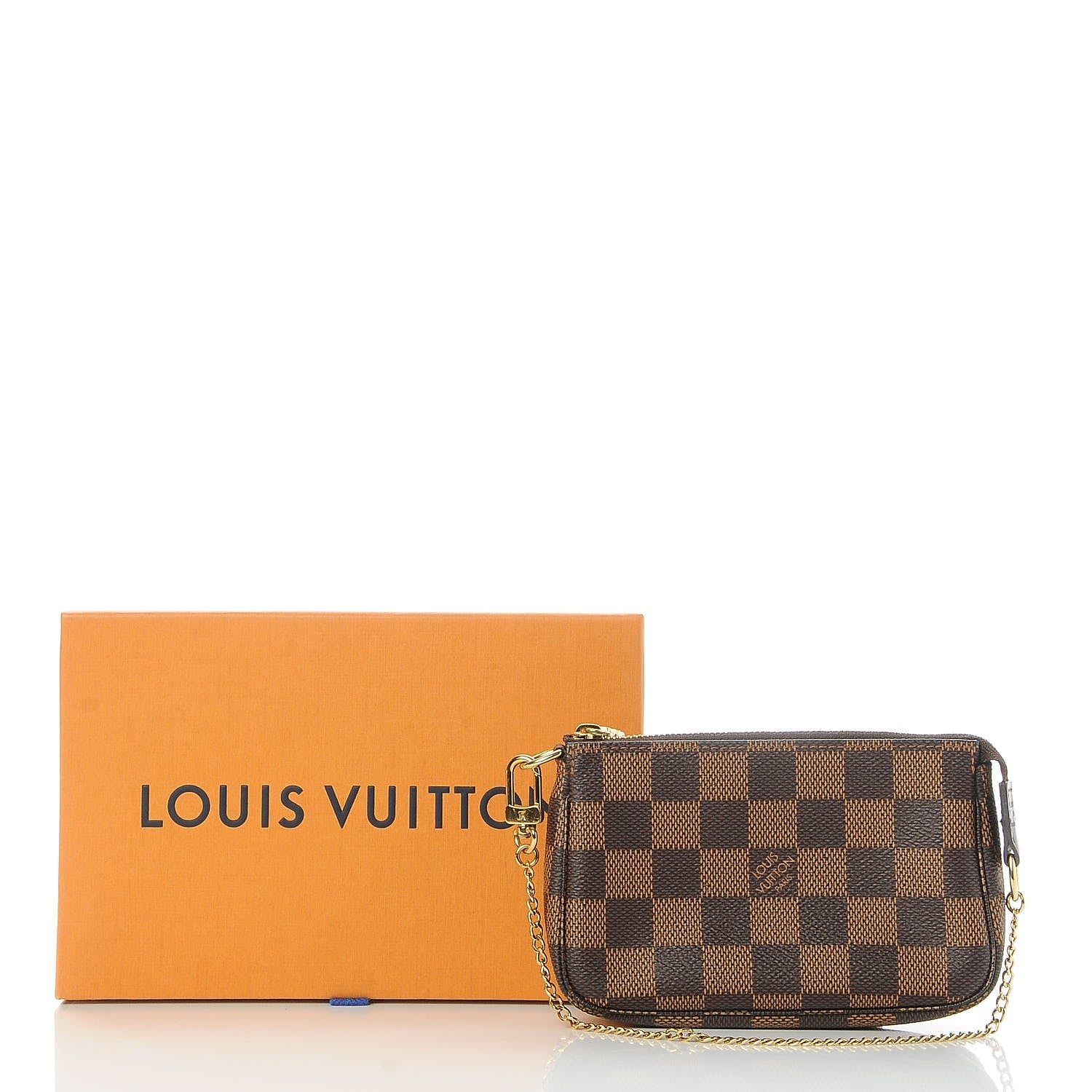 Louis Vuitton Damier Ebene Mini Pochette Accessories 8 of 8
