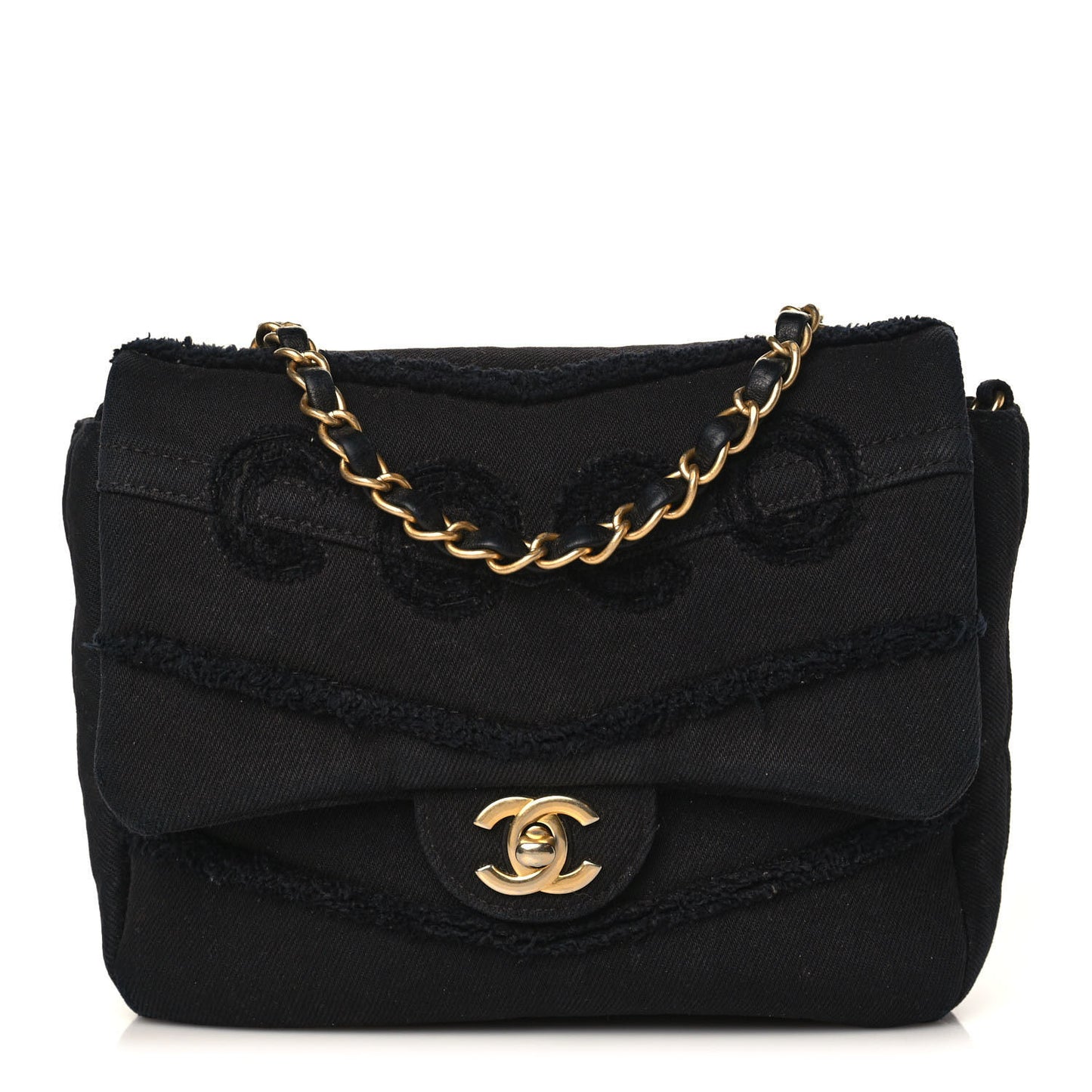 Denim Coco Flap Black