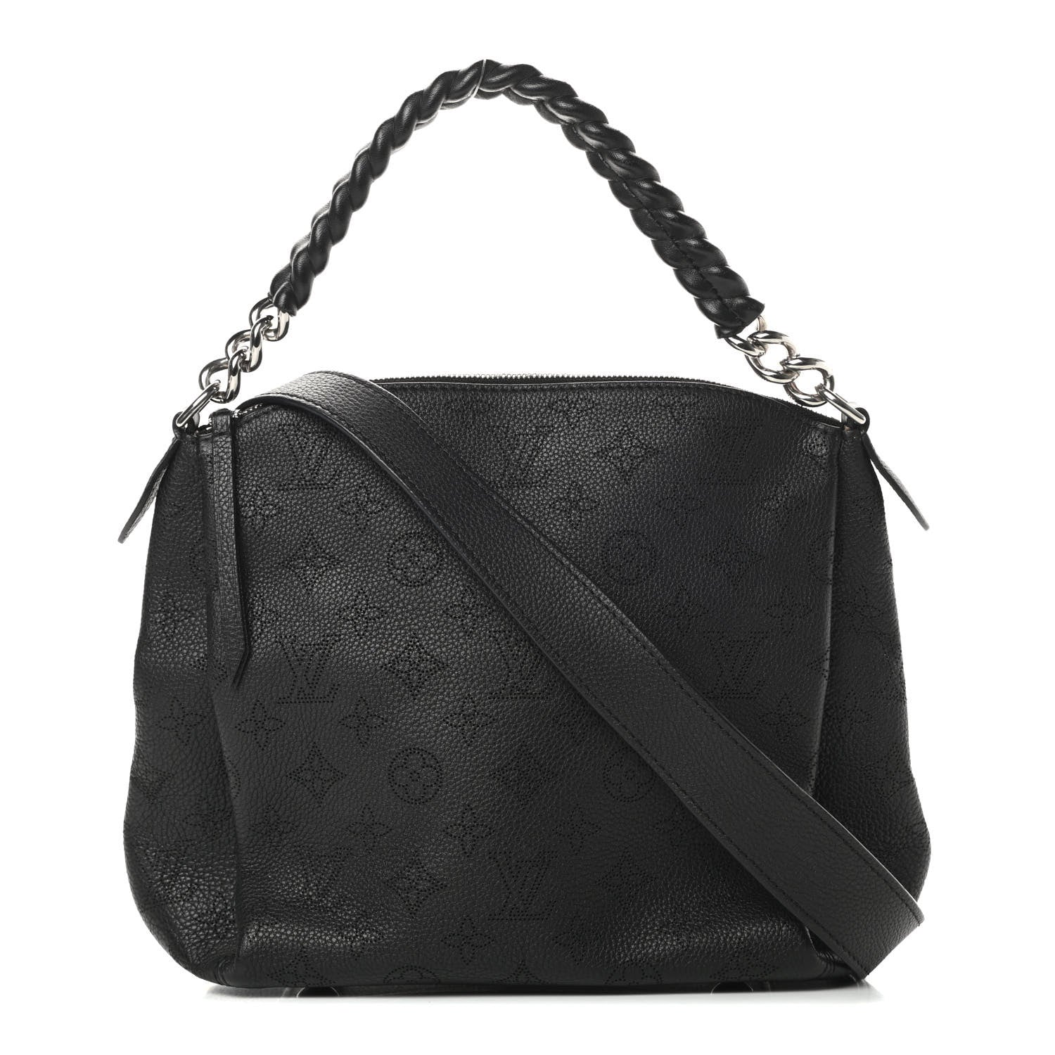 Louis Vuitton Mahina Babylone Chain BB Black 1 of 15