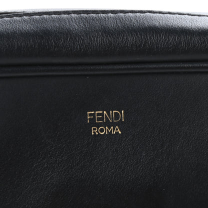 Fendi Vitello Century Bi-Color FF 1974 Embossed Mini Camera Case Maya Black 11 of 11