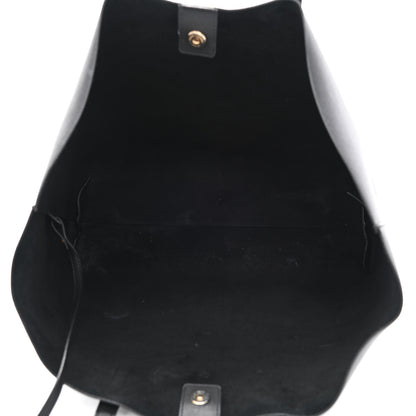 Saint Laurent Calfskin Large Shopping Tote Black 6 of 23