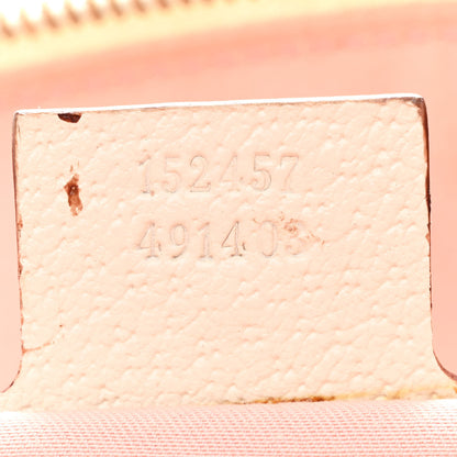 Gucci Satin Print Small Charmy Boston White 8 of 15