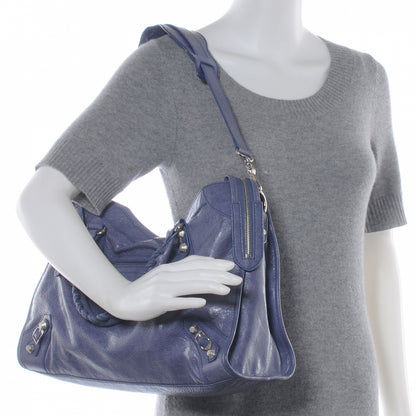 Balenciaga Agneau Giant 12 Silver Hardware City Jacynthe 2 of 10
