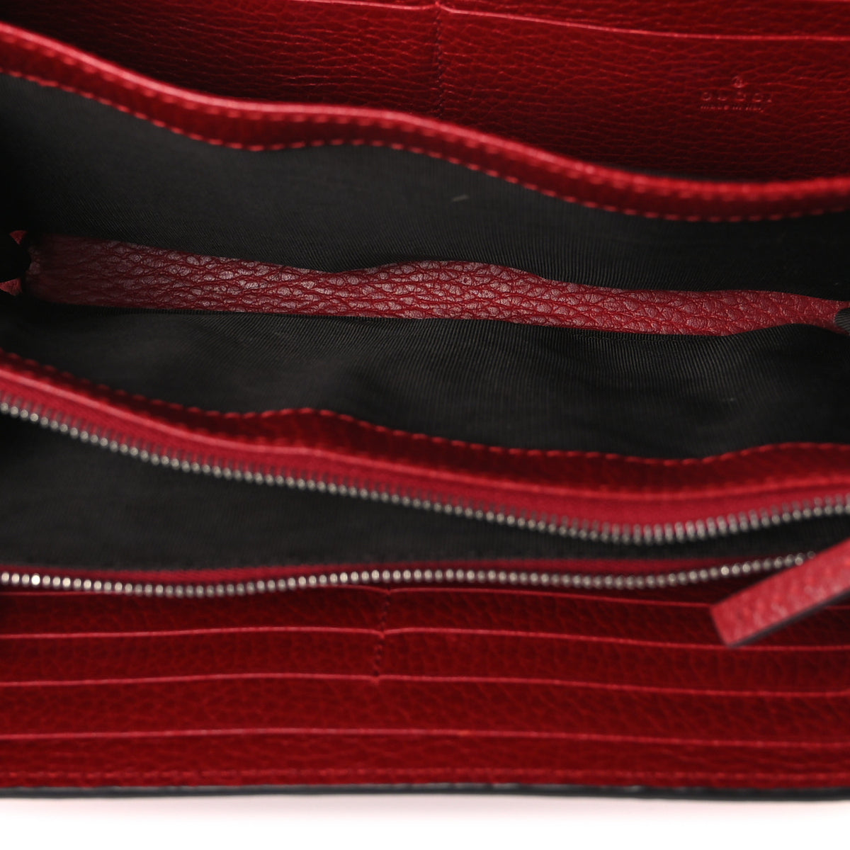 Gucci Calfskin Mini Dionysus Chain Wallet Hibiscus Red 5 of 11