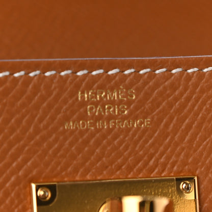 Hermes Epsom Kelly Wallet To Go Gold 6 of 6
