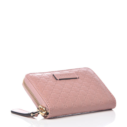 Gucci Microguccissima Zip Around Card Case Soft Pink 3 of 6