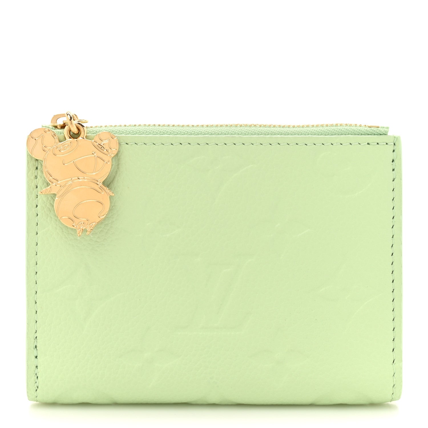 Louis Vuitton X TM Empreinte Monogram Lisa Wallet Green Tea 1 of 9