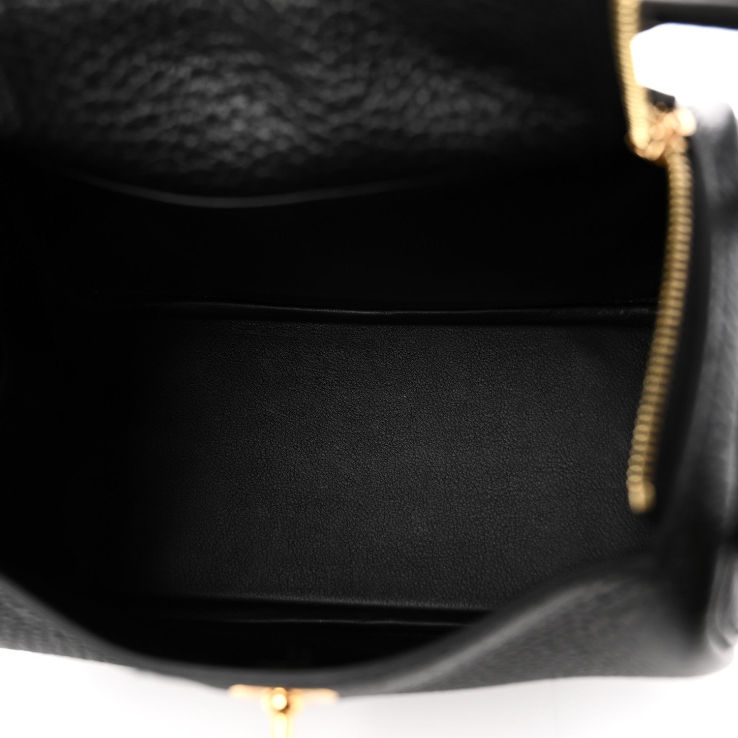 Hermes Taurillon Clemence Mini Lindy 20 Black 5 of 11