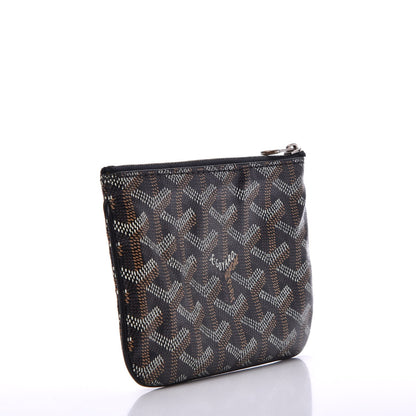 Goyard Goyardine Mini Senat Pochette Black 3 of 9