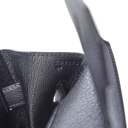 Hermes Togo Birkin 35 Black 9 of 11