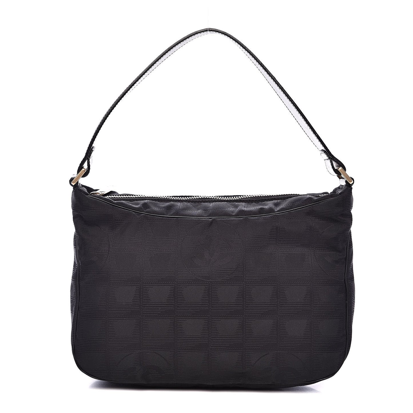 Nylon Travel Hobo Black
