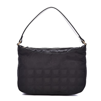 Chanel Nylon Travel Hobo Black 1 of 11
