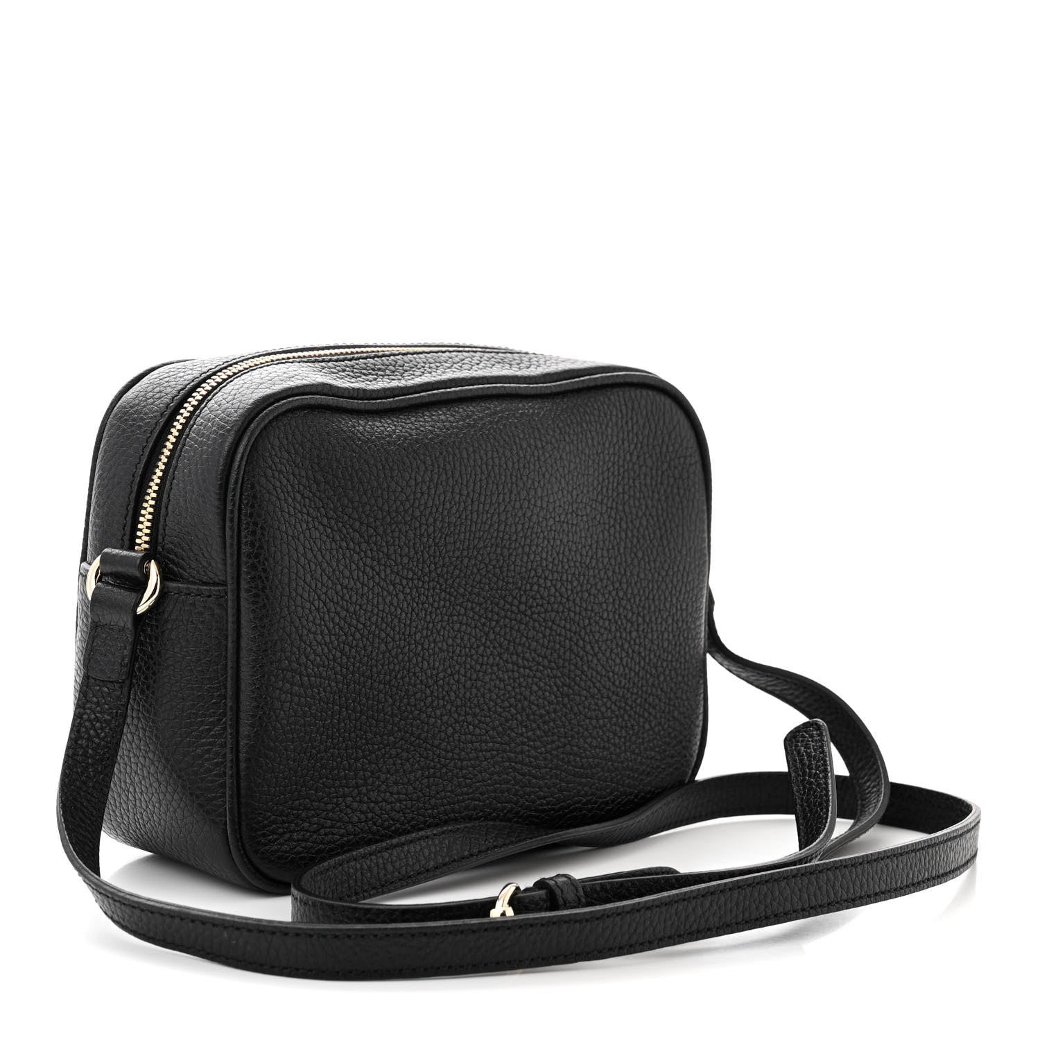 Gucci Pebbled Calfskin Small Soho Disco Bag Black 3 of 11