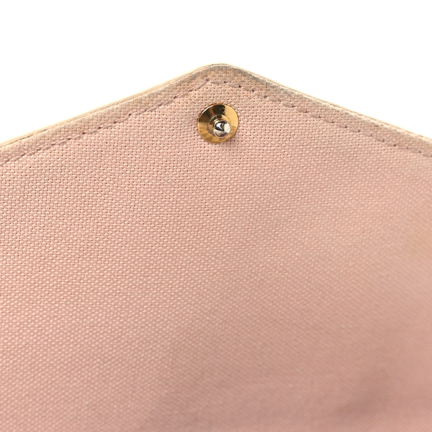 Louis Vuitton Damier Azur Pochette Felicie Chain Wallet Rose Ballerine 11 of 11