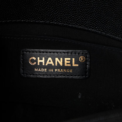 Chanel Caviar Quilted Small Boy Flap Black 6 of 11