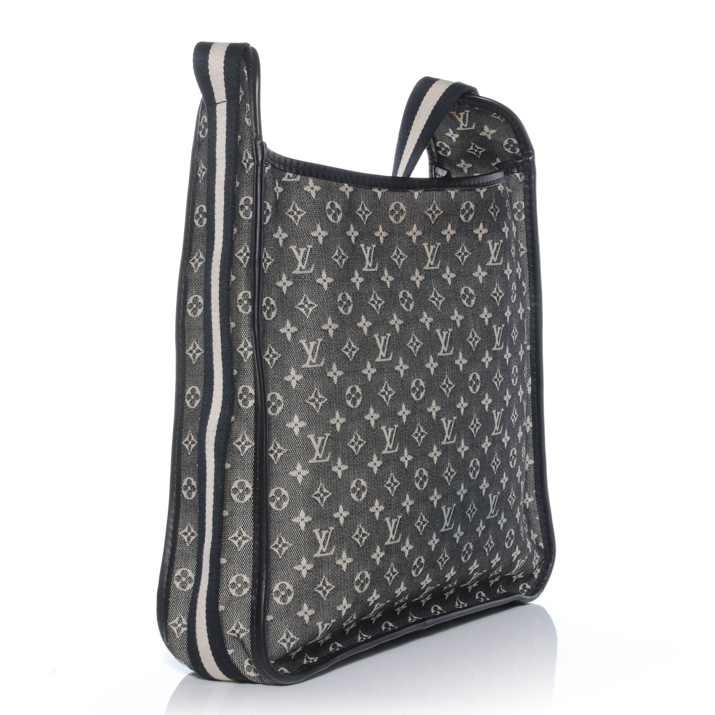 Mini Monogram Besace Mary Kate Black