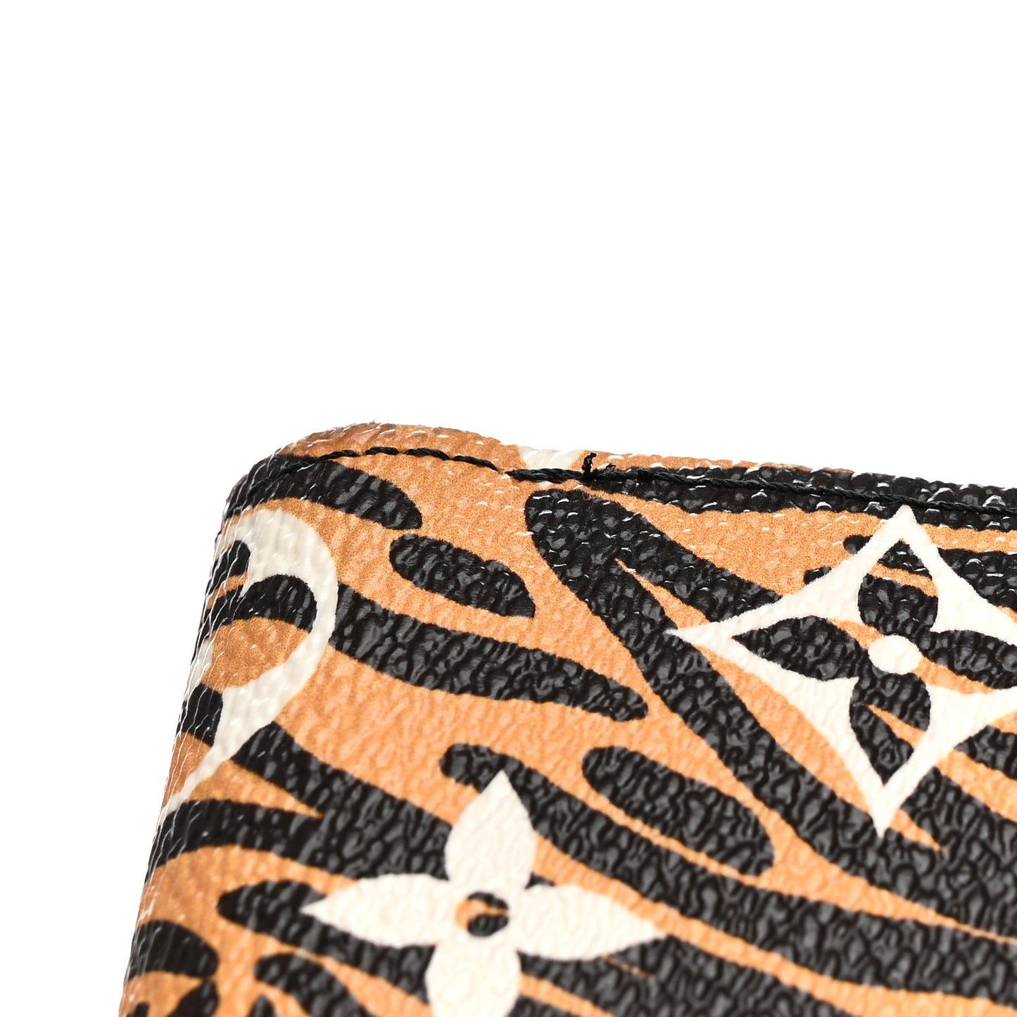 Monogram Giant Jungle Zippy Coin Purse Black