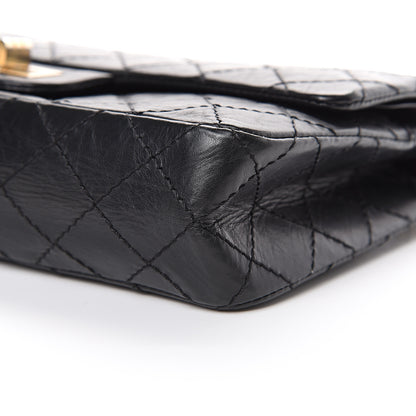 Chanel Aged Calfskin 50th Anniversary 2.55 Reissue 225 Flap Black 9 of 11