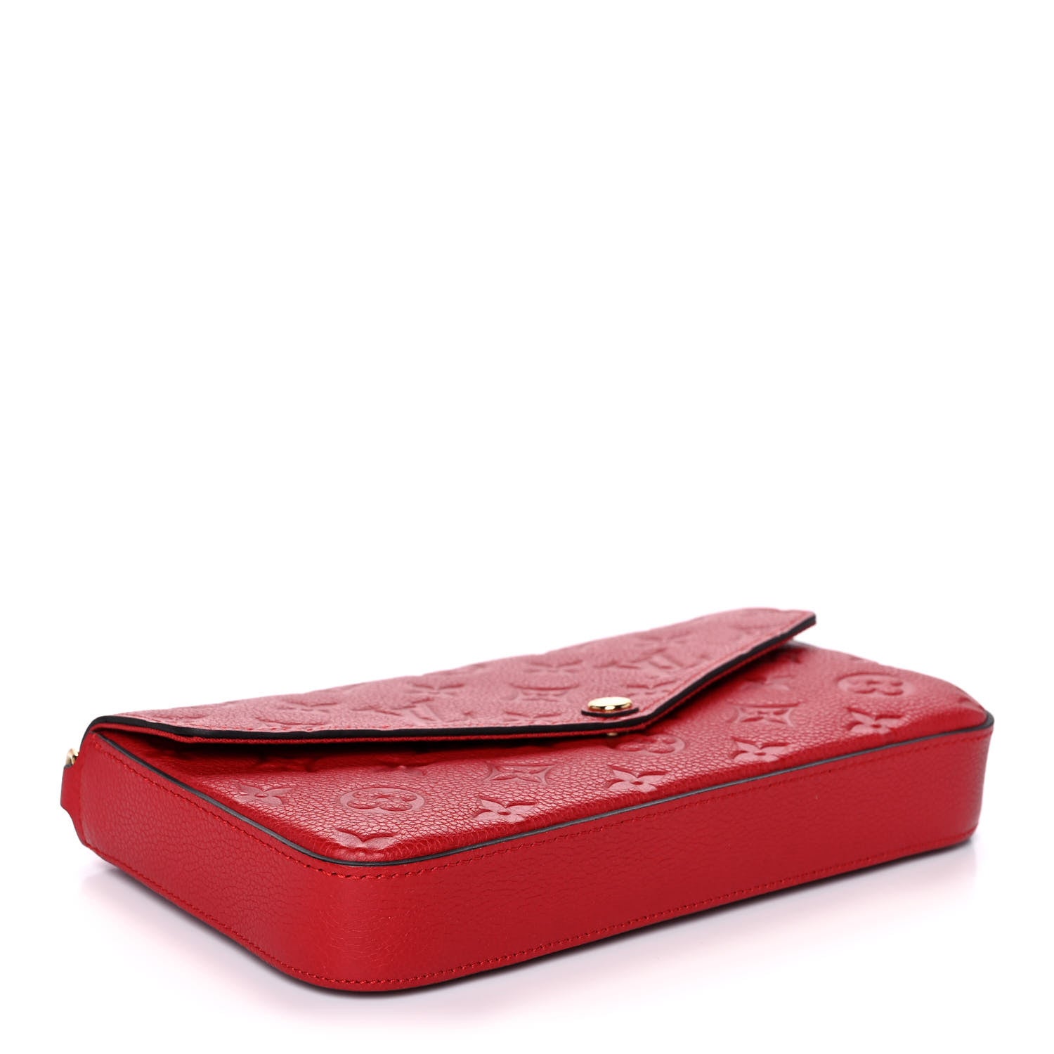 Louis Vuitton Empreinte Pochette Felicie Chain Wallet Cherry 3 of 10