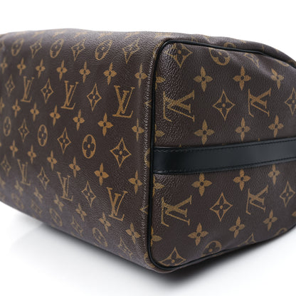 Louis Vuitton Monogram My World Tour Speedy Bandouliere 30 Black 9 of 10