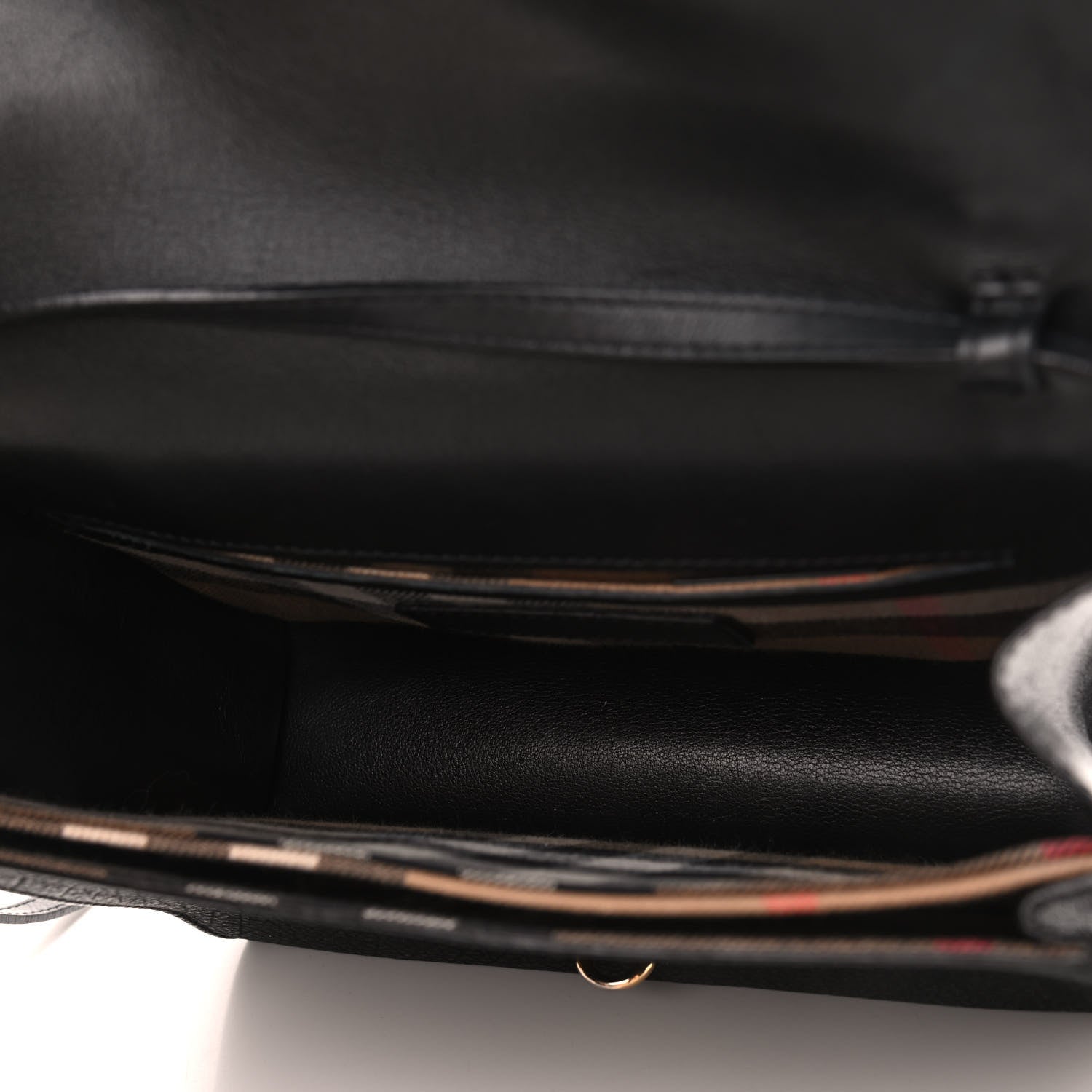 Burberry Grainy Nubuck Small Macken Crossbody Bag Black 9 of 12