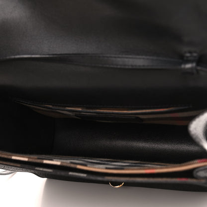 Burberry Grainy Nubuck Small Macken Crossbody Bag Black 9 of 12