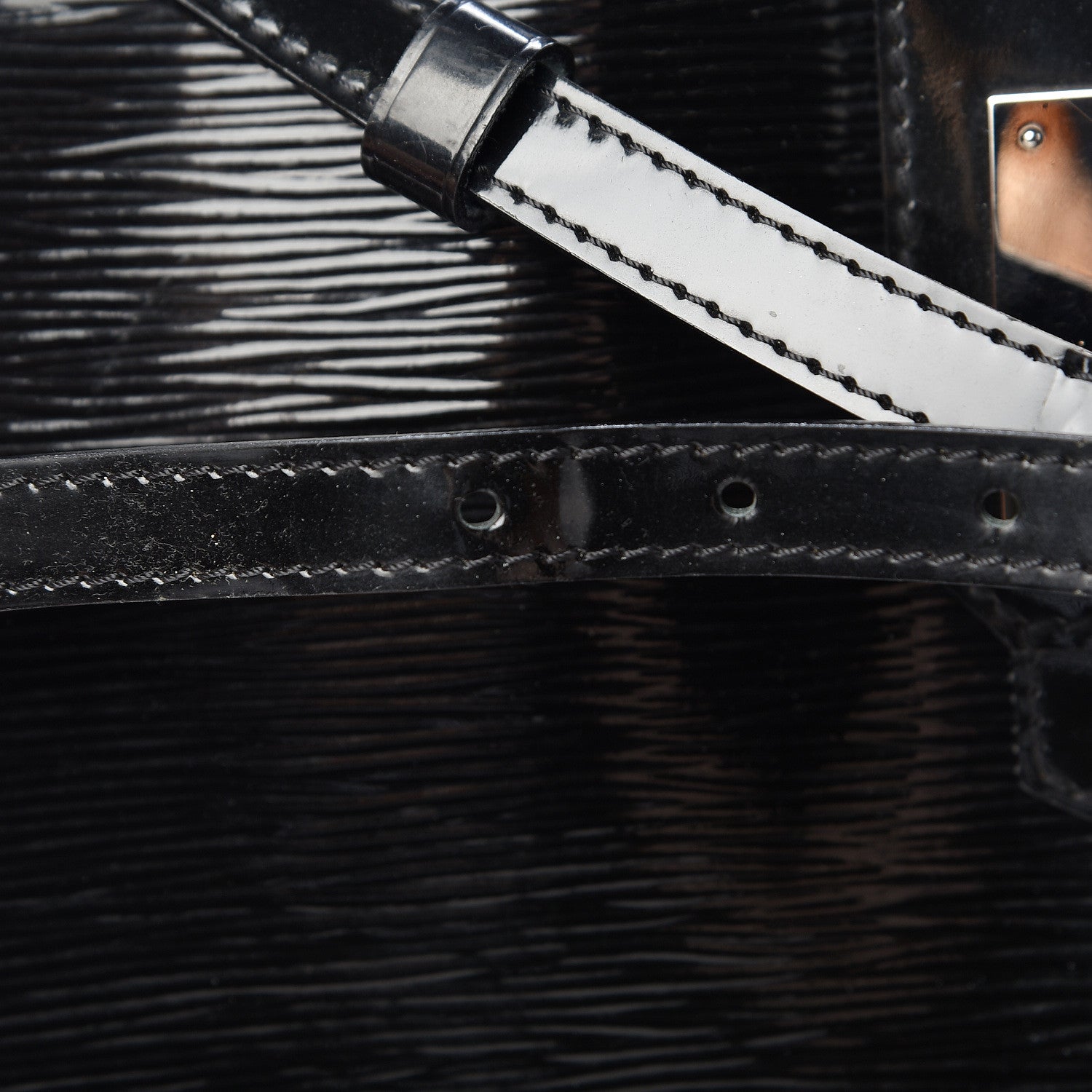 Louis Vuitton Electric Epi Mirabeau GM Black 9 of 15