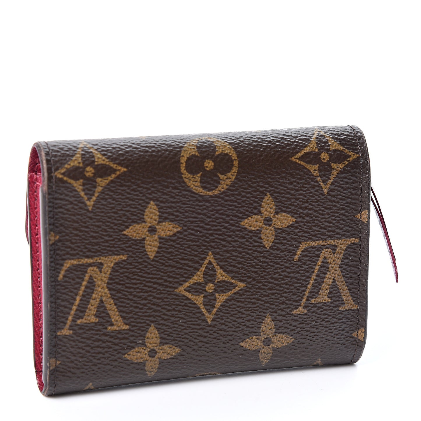 Monogram Rosalie Coin Purse Fuchsia