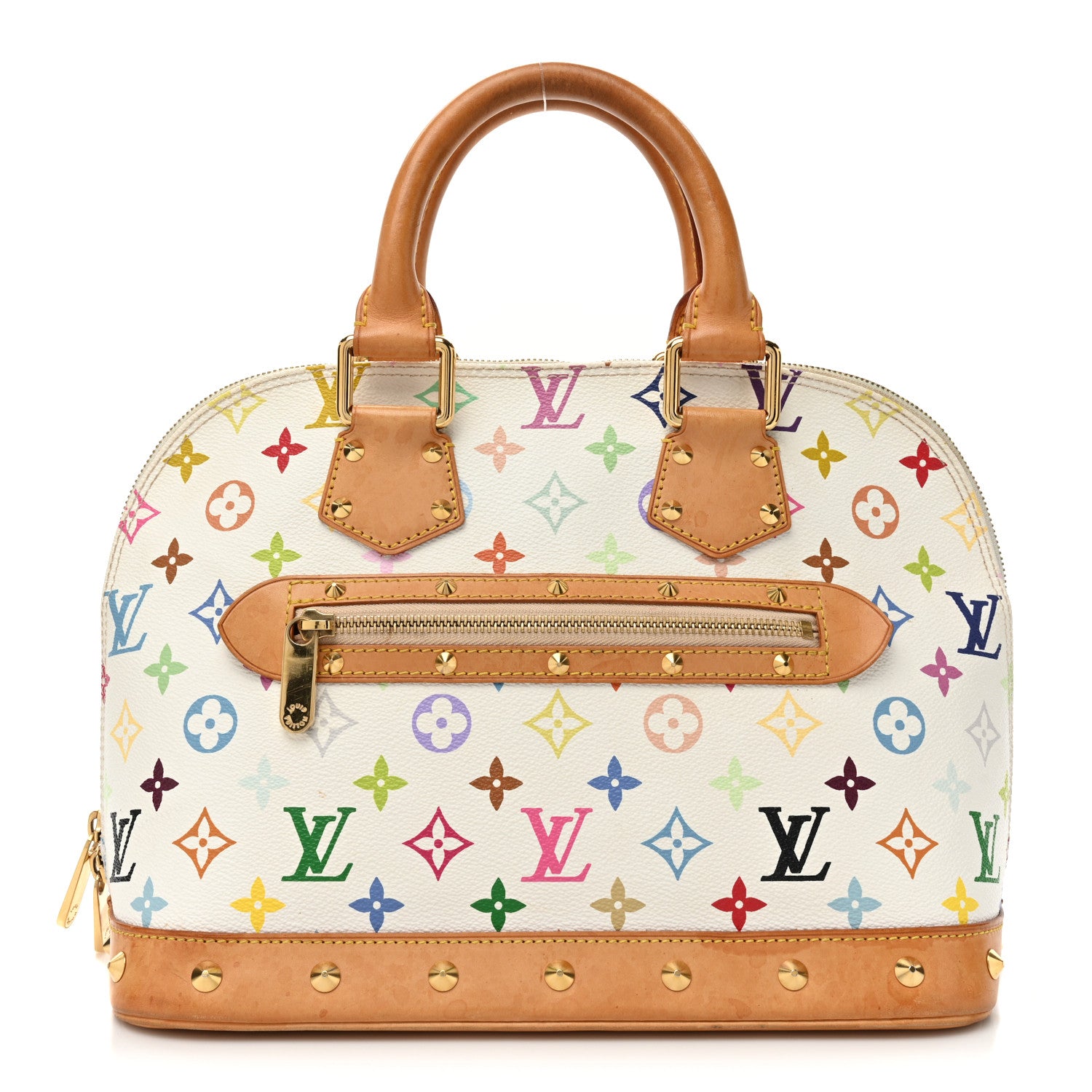 Louis Vuitton Monogram Multicolor Alma White 1 of 18