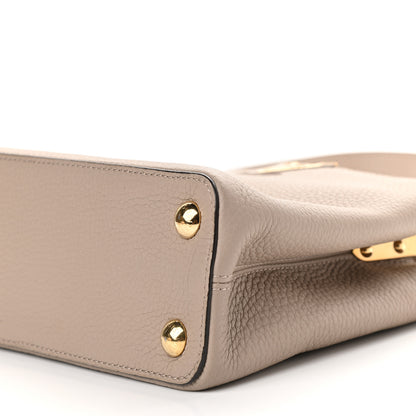 Louis Vuitton Taurillon Capucines BB Galet 8 of 8