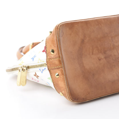 Louis Vuitton Monogram Multicolor Alma White 5 of 8