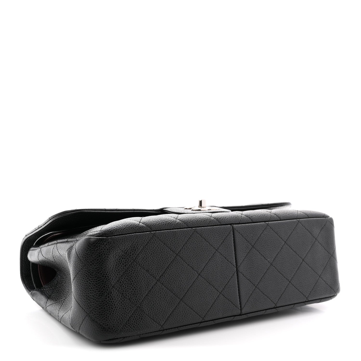 Chanel Caviar Quilted Jumbo Double Flap Black 4 of 11