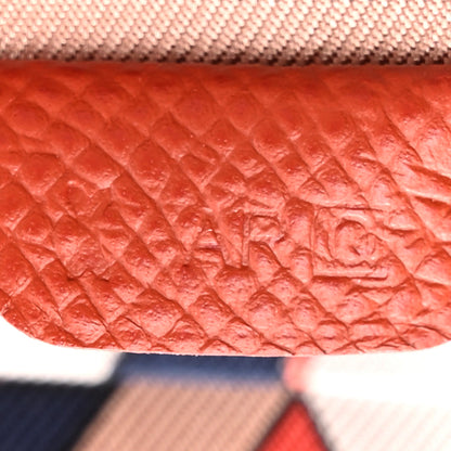 Hermes Epsom Silk'In Wallet Brique 7 of 8