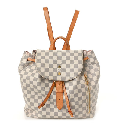 Louis Vuitton Damier Azur Sperone Backpack 1 of 15
