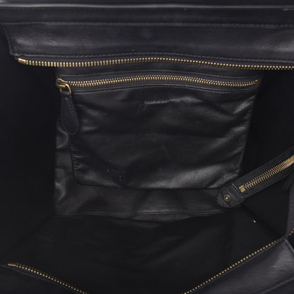 Celine Smooth Calfskin Mini Luggage Black 4 of 8