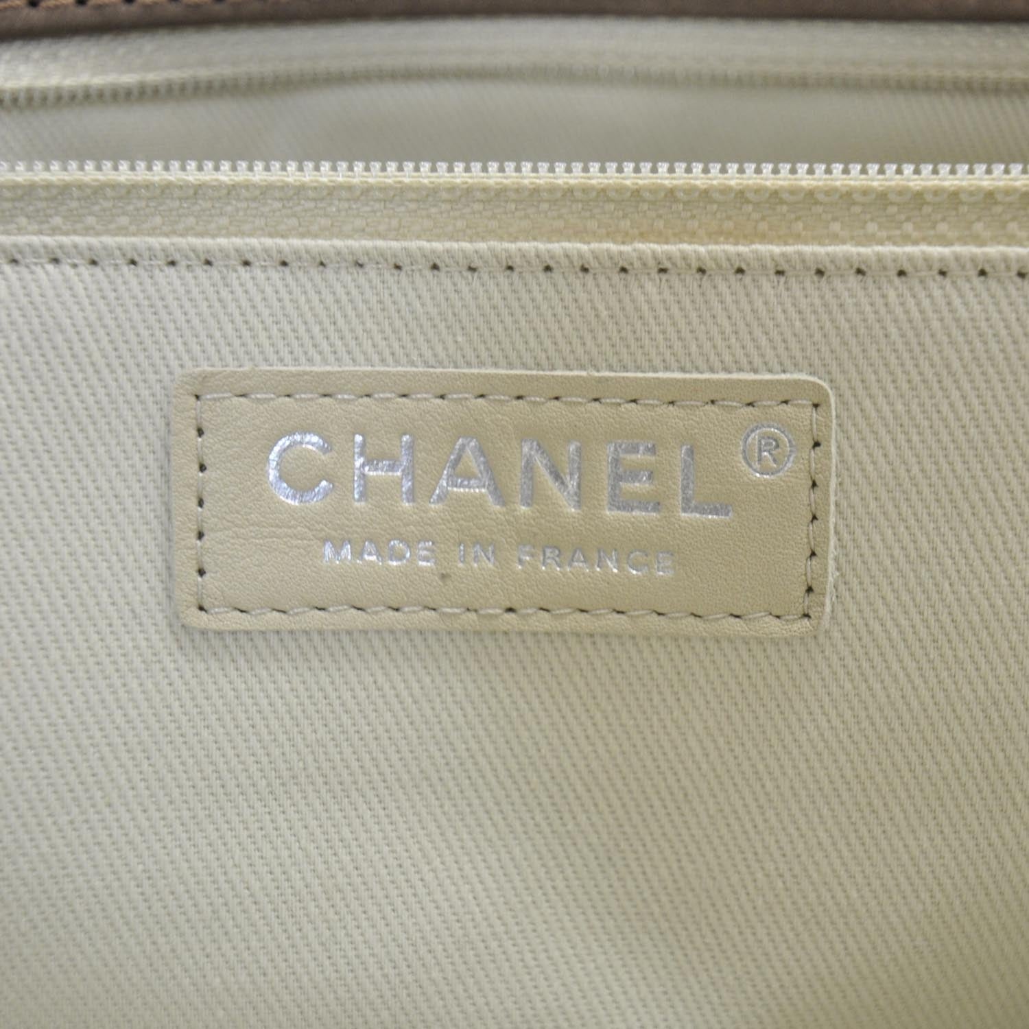 Chanel Ultra Soft Suede Calfskin Natural Beauty Large Flap Bag 8 of 12