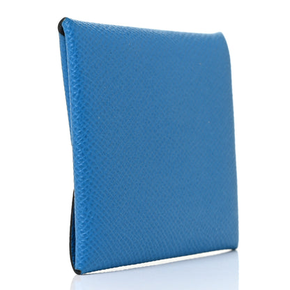Hermes Epsom Bastia Coin Purse Bleu Izmir 3 of 9