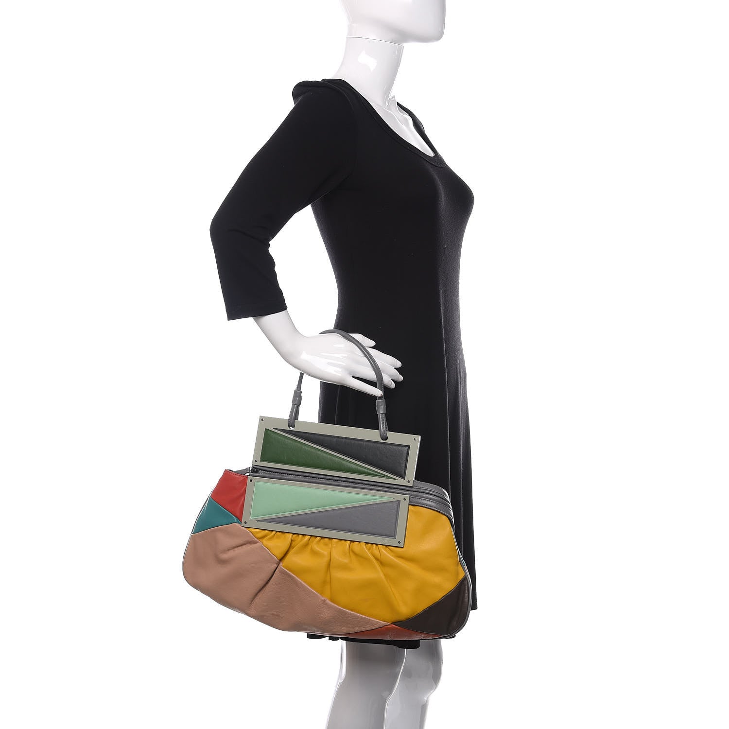 Fendi Nappa To You Convertible Clutch Multicolor 2 of 15