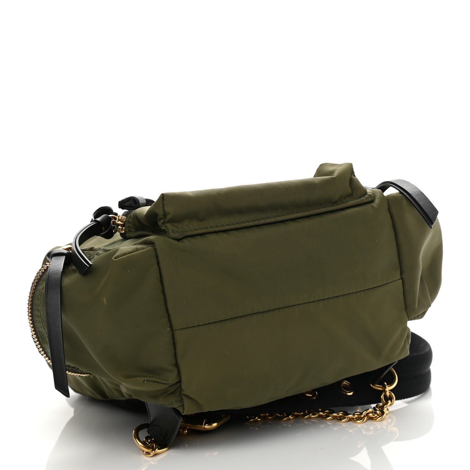 Burberry Nylon Small Crossbody Rucksack Backpack Canvas Green 5 of 14