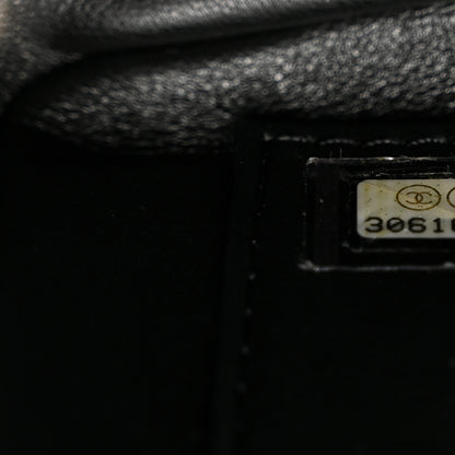 Chanel Lambskin Quilted Medium CC Filigree Flap Black 8 of 13