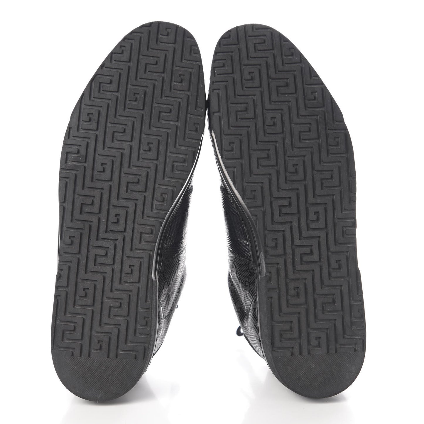 Imprime Monogram Mens Sneakers 9.5 Black